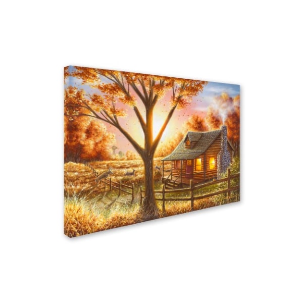 Chuck Black 'Fall Memories' Canvas Art,14x19